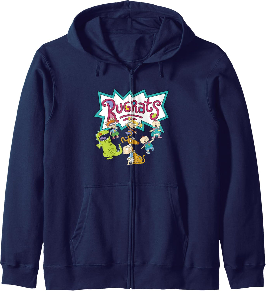 Rugrats Group Play Time Logo Kapuzenjacke