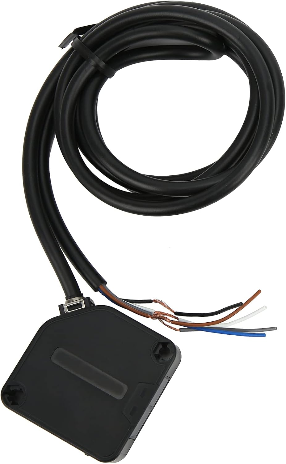 Universeller Fotoelektrischer Schaltersensor AC/DC 24–220 V, 5 Meter, Einstellbare Empfindlichkeit,
