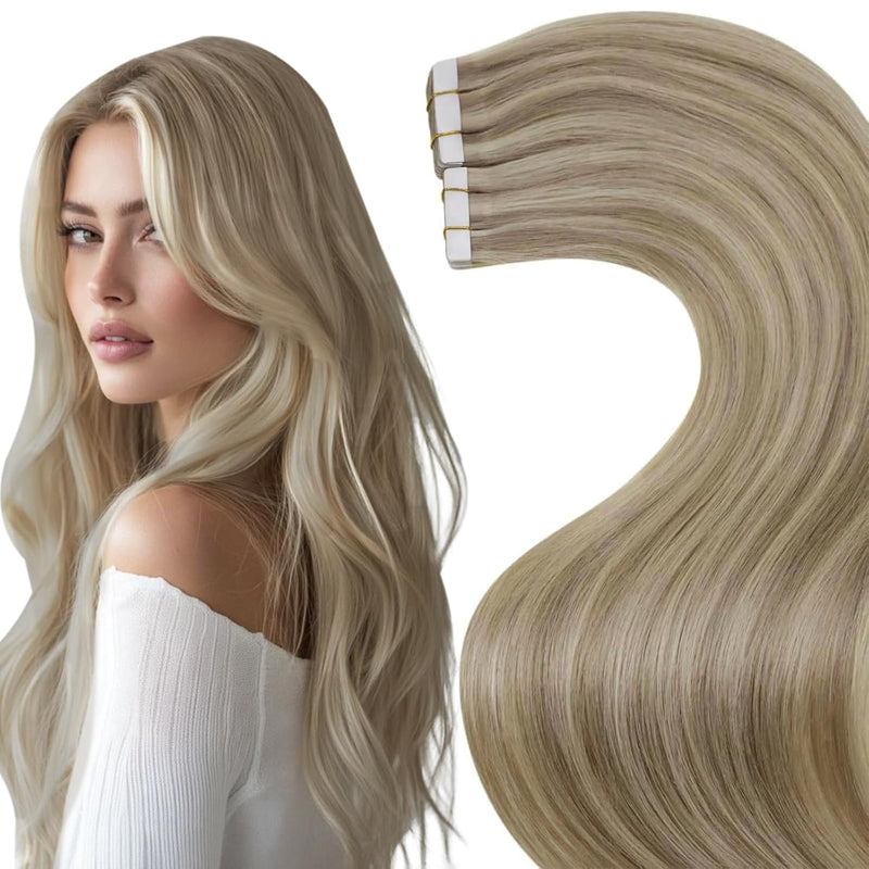 Hetto Tape in Echthaar Extensions Blond Echthaar Tape in Extensions Remy Echthaar Extensions Tape 