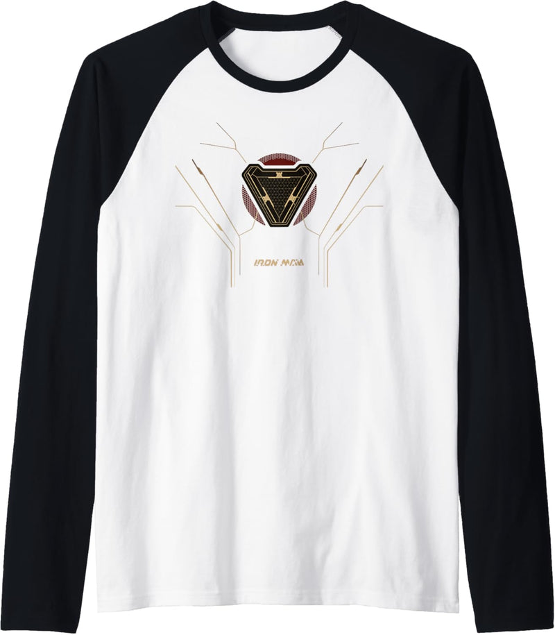 Marvel Iron Man Arc Reactor Suit Poster Raglan