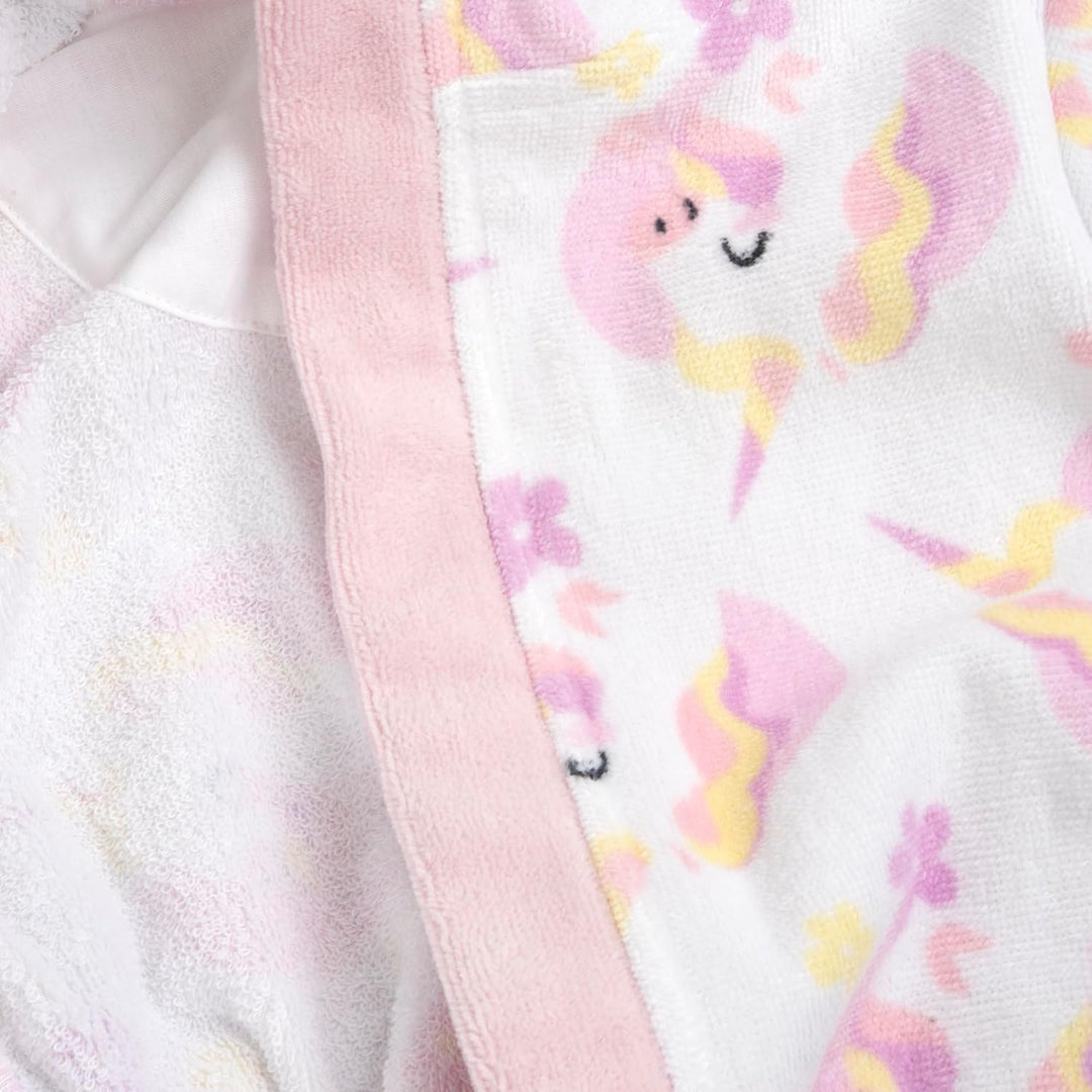 Chicco, Jungen‑ und Mädchen‑Bademantel aus Weichem Frottee, Ideal für Zuhause oder Schwimmbad, Desig