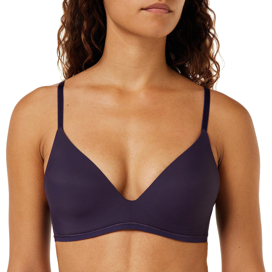 Sloggi Damen Soft Adapt Pu Gepolsterter BH, Undurchsichtige XS Blueberry, XS Blueberry