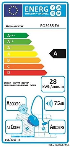 Rowenta Compact Power RO3985 Staubsauger 750 W Zylinder-Vakuum Trocken Staubbeutel 3 l