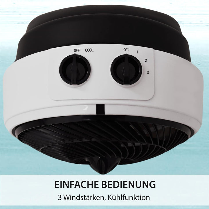 Syntrox Luftkühler mit Wasser Chilly | Verdunstungskühler | Luftbefeuchter, Multifunktions-Ventilato