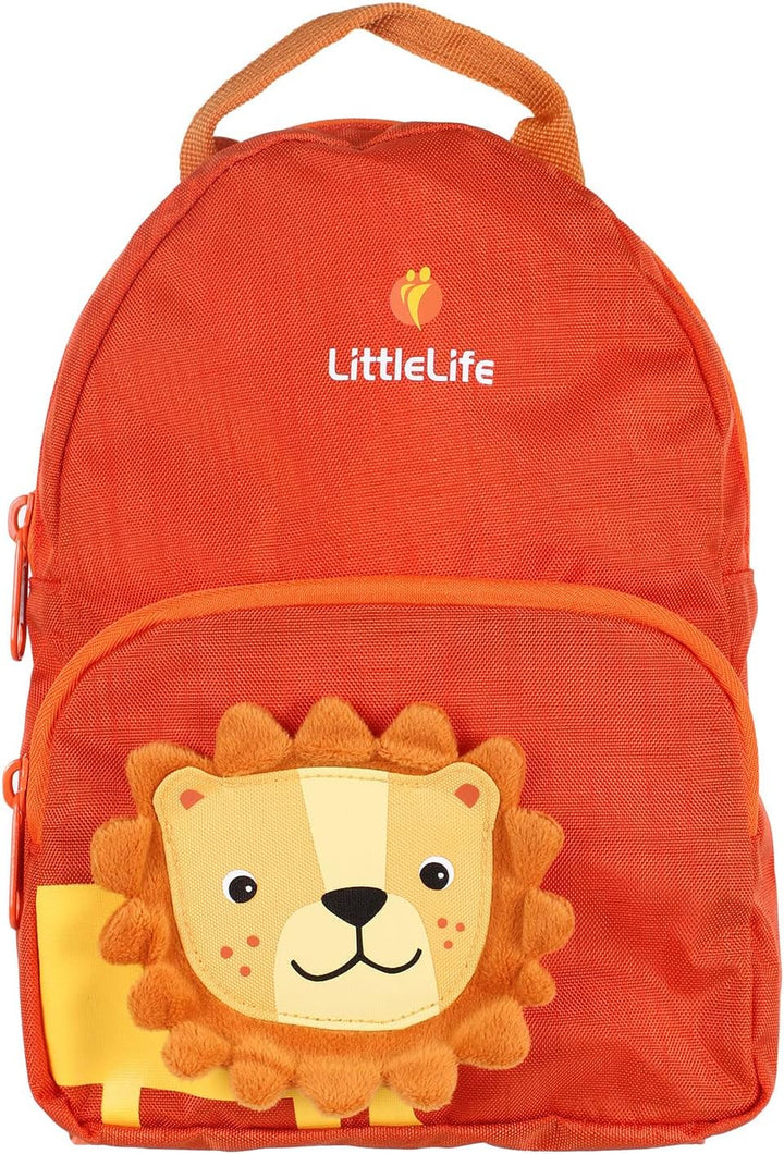 LittleLife Freundliche Gesichter Tier Kleinkind Rucksack mit Sicherheit Zügel Löwe, Löwe