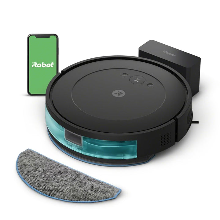 iRobot Roomba Combo Essential Saug- und Wischroboter (Y0110), leistungsstarkes Saugen und Wischen, 3