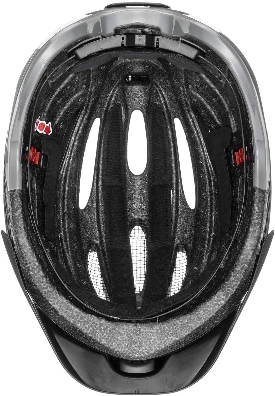 Uvex Unisex-Erwachsene True Fahrradhelm black - grey 52-56 cm, black - grey 52-56 cm