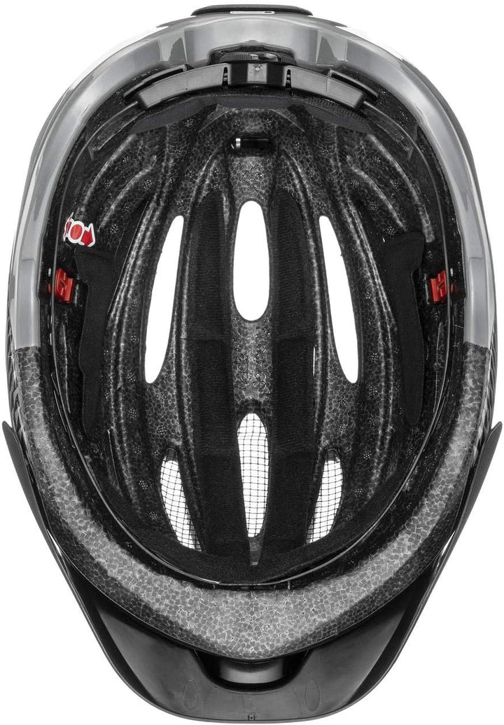 Uvex Unisex-Erwachsene True Fahrradhelm black - grey 52-56 cm, black - grey 52-56 cm