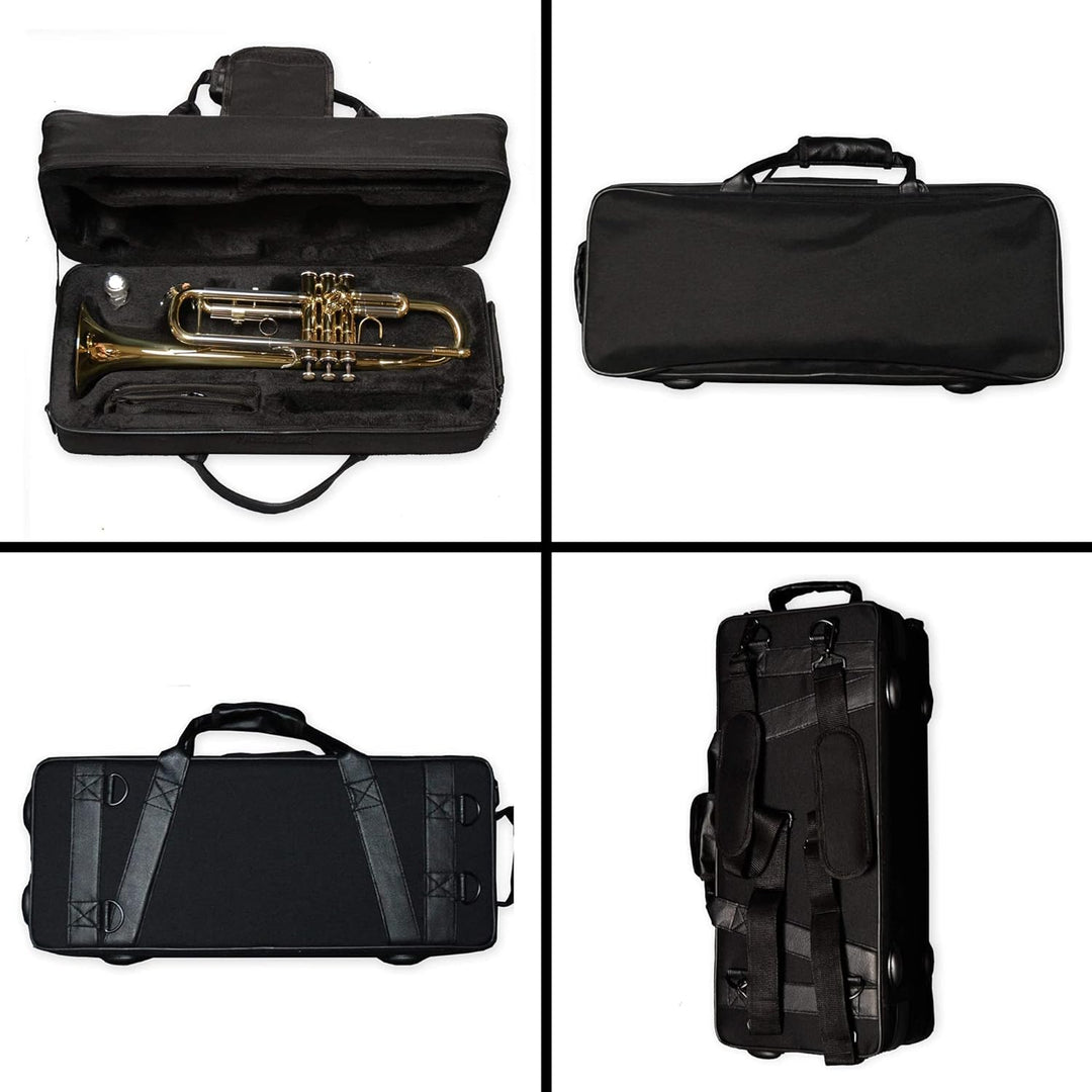 Tuyama® TTR-171 B-Trompete aus Messing - komplett mit Mundstück, Koffer und Zubehör