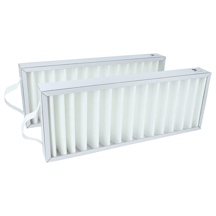 vhbw 2x Kompaktfilter G4 kompatibel mit Pluggit AP310 Lüfter, Badlüfter, Ventilator, Lüftungsgerät -