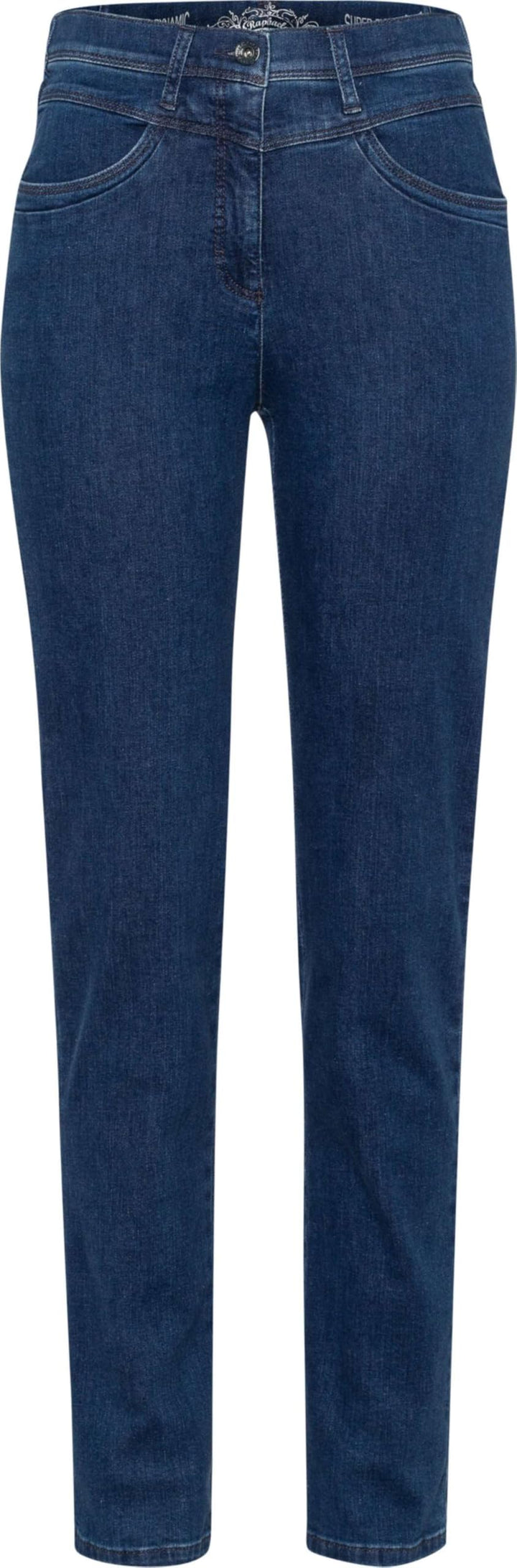Raphaela by Brax Style Laura New Damen Five-Pocket-Hose Super Slim Fit, 27W / 32L Stoned Blue