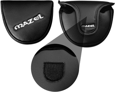 MAZEL Golf-Putter für Herren, rechte Hand, 89,9 cm, MP-002 Double Bend Face Balance Mallet Putter MP