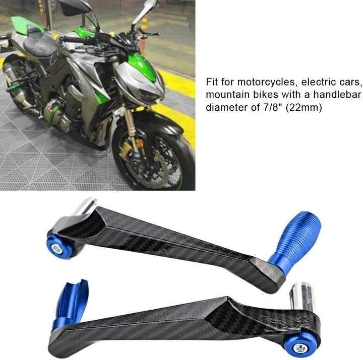 Hapivida Motorrad Lenker Schutz 7/8 Zoll 22 mm Universal Motorrad Hebelschützer CNC Aluminium Lenker