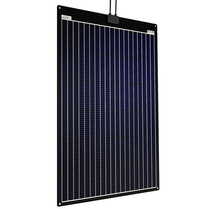 Offgridtec ETFE-AL 160W semi-flexibles 18V Solarpanel mit integrierter Aluminiumplatte V2, 160W