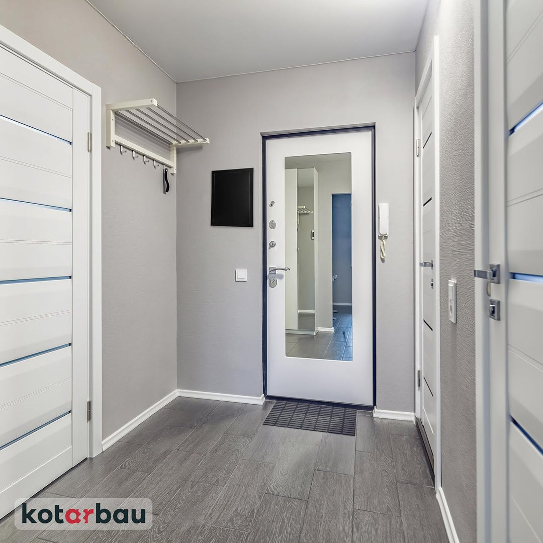 KOTARBAU® Revisionstür 30x40 cm Revisionsklappe Trockenbau Schwarz Kunststoff Wartungsklappe Revisio