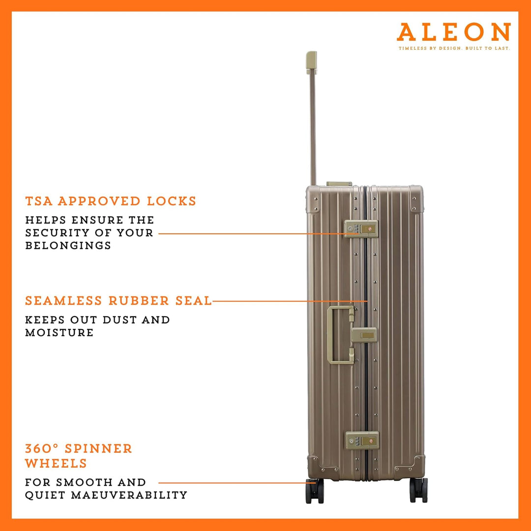Aleon Traveler Macro 4-Rollen Trolley 77 cm 76 cm Bronze, 76 cm Bronze