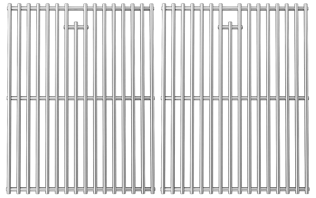GFTIME Edelstahl Grillrost 43,2 × 33,5 cm, Grillrost Ersatz für Landmann Triton, Enders Boston/Monro