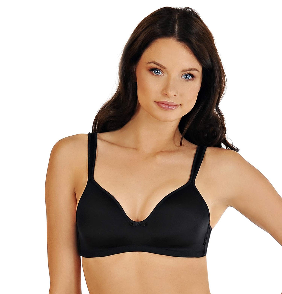 Lisca Damen Victoria Wireless Soft BH ohne Bügel 20145, Schwarz, 90D