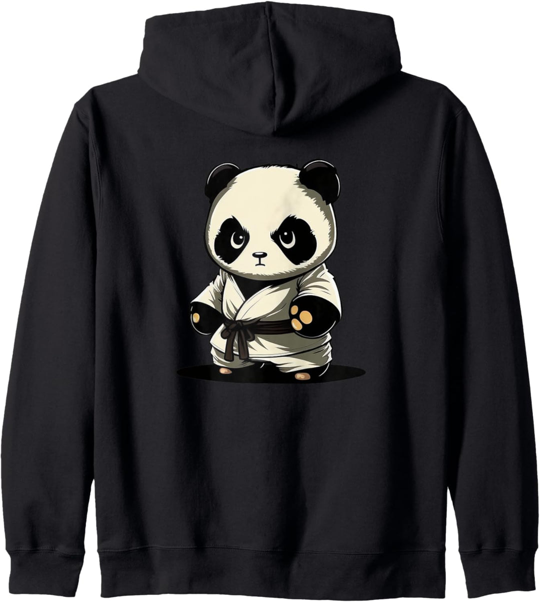 Japan Judo Panda - Niedlicher Kampfsport Judoka Panda Kapuzenjacke