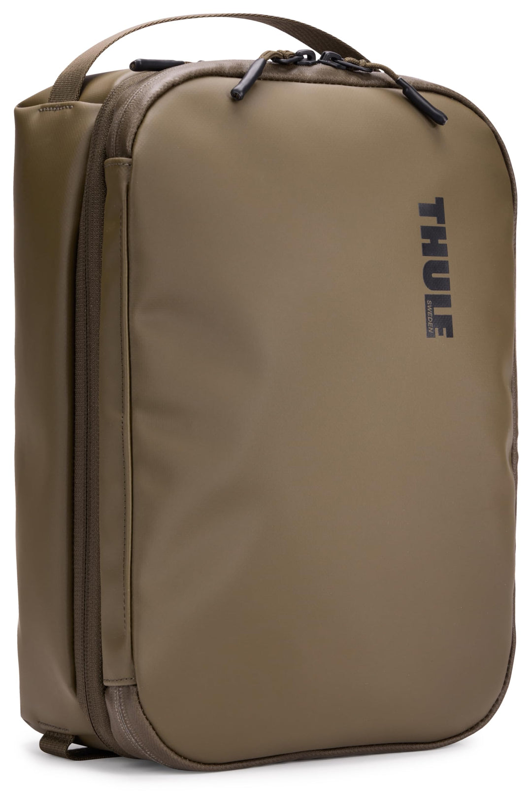 Thule Chasm Grosser Komprimierbarer Ausrüstungswürfel 10l/15l Deep Khaki, 15 15 Deep Khaki, 15 Deep