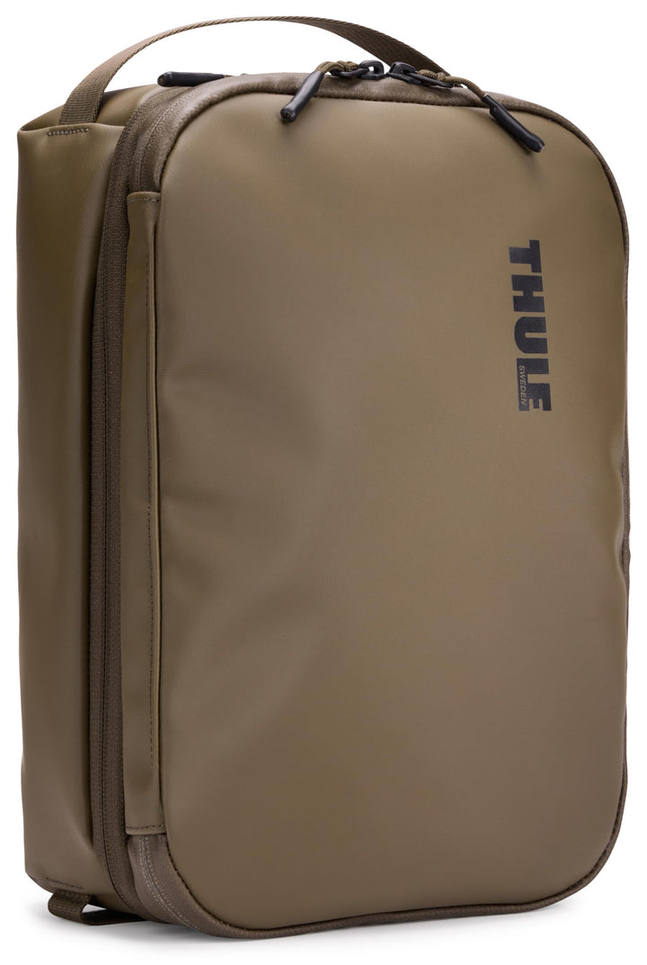 Thule Chasm Grosser Komprimierbarer Ausrüstungswürfel 10l/15l Deep Khaki, 15 15 Deep Khaki, 15 Deep