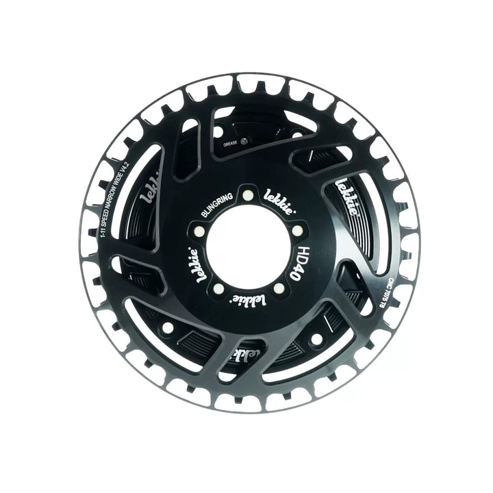 windmeile | Lekkie Bling Ring Complete Set, 40T, für Bafang BBS03 BBSHD, Kettenblatt, Drive Cover, S