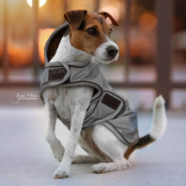 Kentucky Dogwear Hundemantel refklektierend/wasserabweisend, Grösse:S/M, Farbe:grau S/M grau, S/M gr