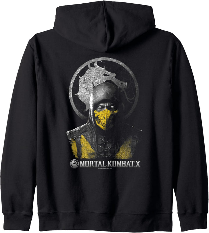Mortal Kombat X Scorpion Bust Kapuzenjacke