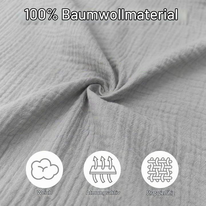 Baldachin aus 100% Baumwolle für Kinderzimmer Betthimmel für Hausbett &amp; Kinderbett Himmelbett Vorhän