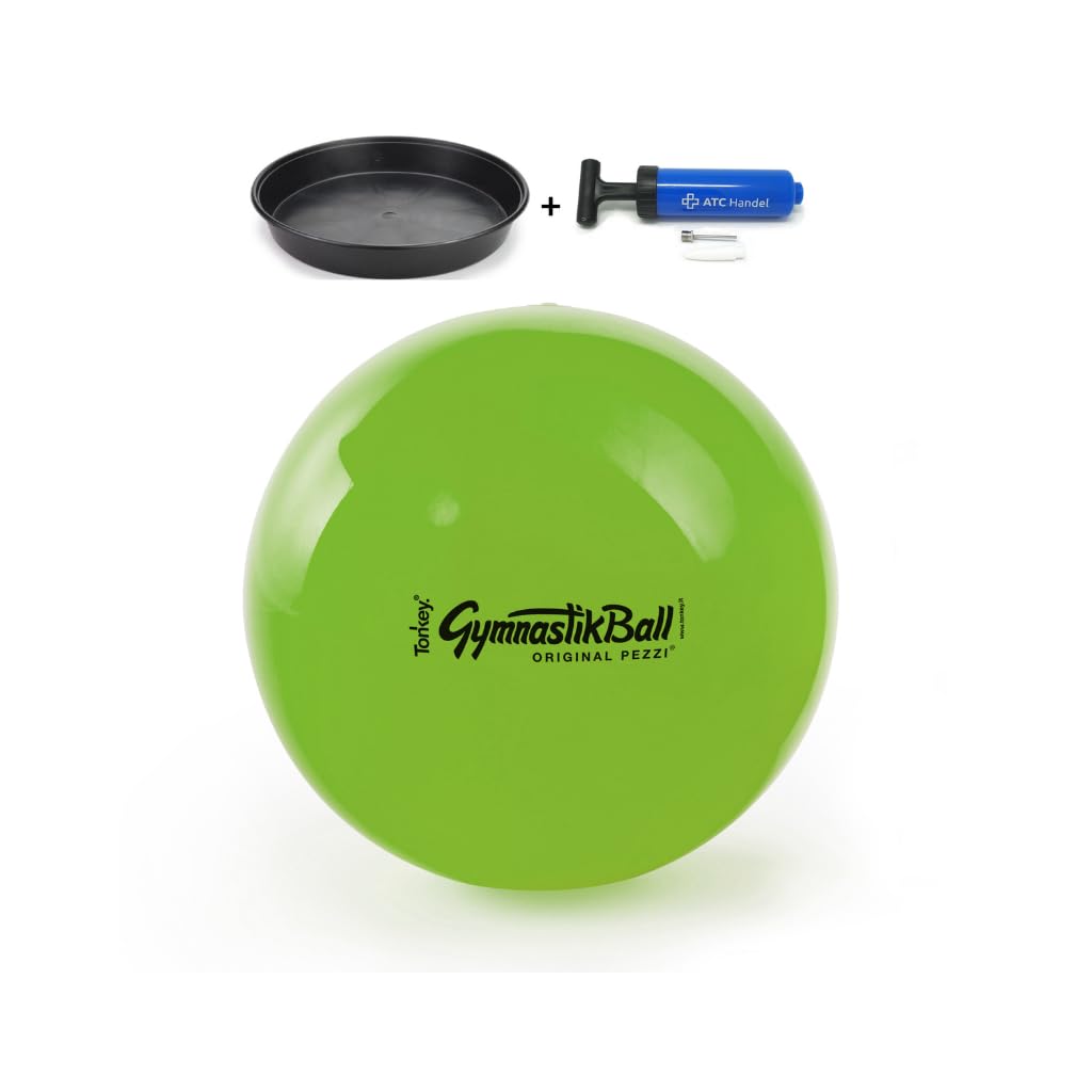 Original Pezzi Gymnastikball Standard Ø 42, 53, 65 & 75 cm in Allen Farben inkl. Ballschale und ATC