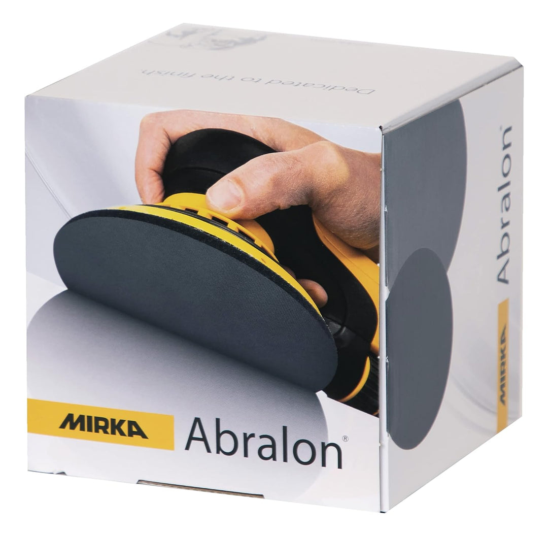 Mirka Abralon Schleifscheibe Polierscheibe Ø 150mm Klett 2000 Körnung, 20/Pack, zum Schleifen und Po