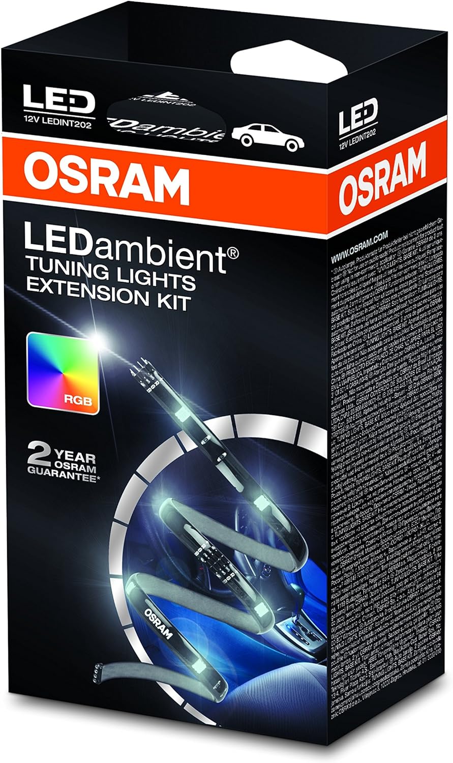 Osram LEDambient Tuning Lights Extension-Kit, Erweiterungskit für LEDINT201, Fahrzeug-Innenraumbeleu