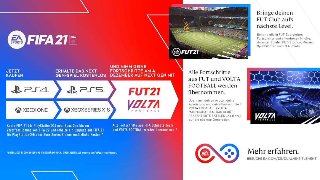 FIFA 21 ULTIMATE EDITION - (inkl. kostenlosem Upgrade auf PS5) - [Playstation 4] PlayStation 4 Ultim