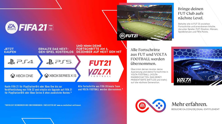 FIFA 21 ULTIMATE EDITION - (inkl. kostenlosem Upgrade auf PS5) - [Playstation 4] PlayStation 4 Ultim