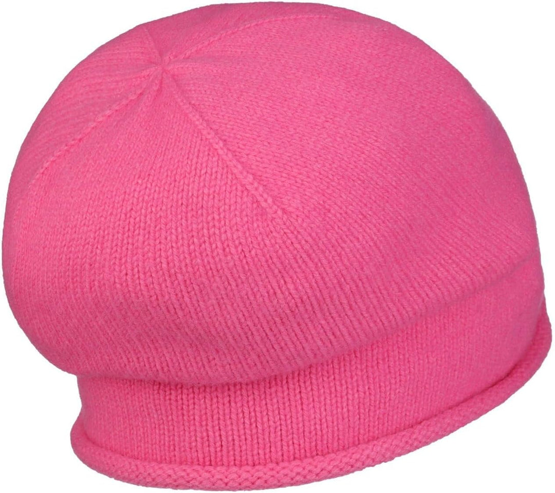 LIERYS Merino Kaschmir Beanie Damen/Herren (Länge: 26 cm) - Oversize-Mütze mit Merinowolle und Kasch