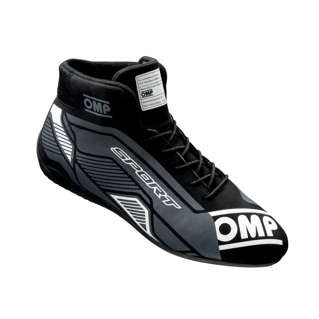 OMP Unisex SportBootsschuh 43 EU Schwarz, 43 EU Schwarz
