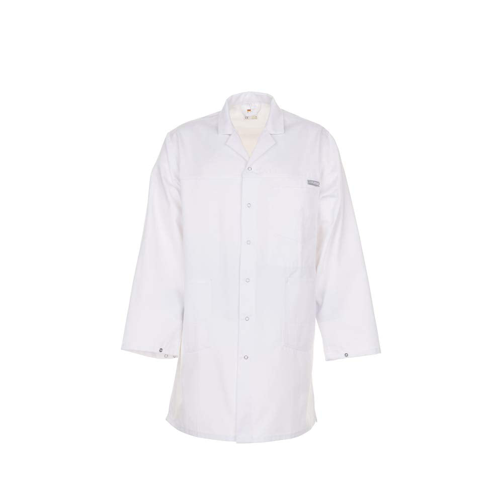 Planam Grösse 60 Herren MG 260 Berufsmantel reinweiss Modell 0853 Weiss 60, Weiss 60
