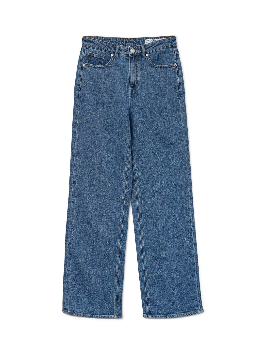 VERO MODA Damen Jeans 27W / 34L Medium Blue Denim, 27W / 34L Medium Blue Denim