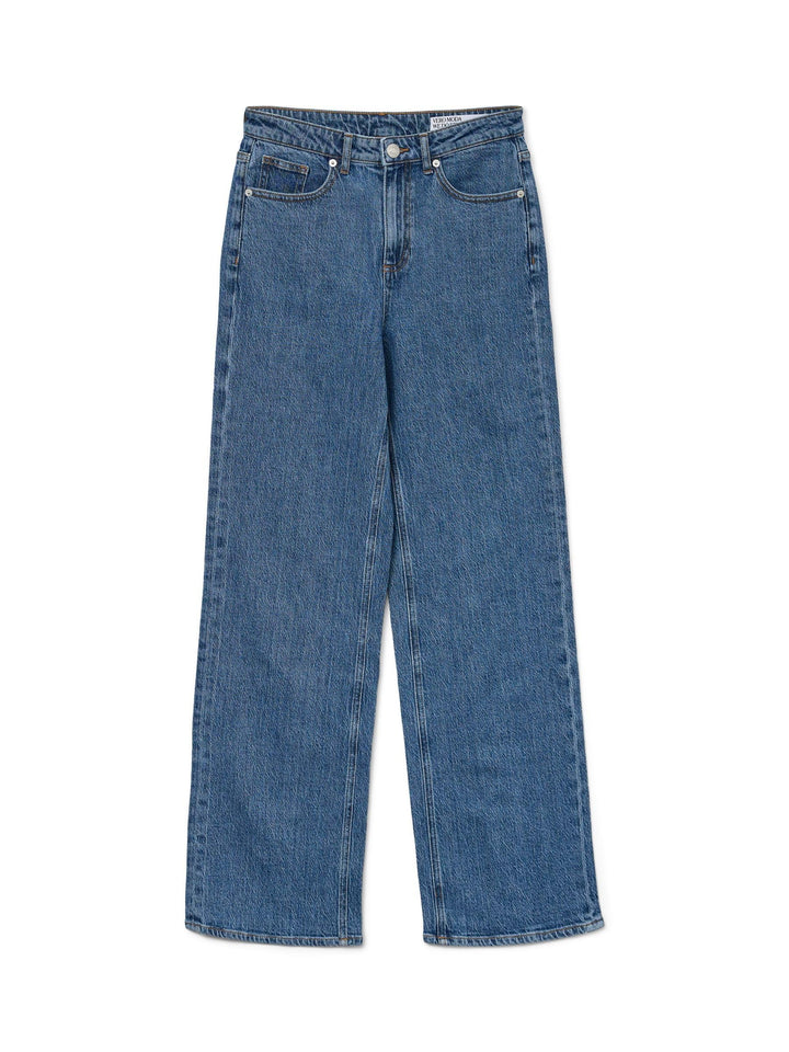 VERO MODA Damen Jeans 27W / 34L Medium Blue Denim, 27W / 34L Medium Blue Denim