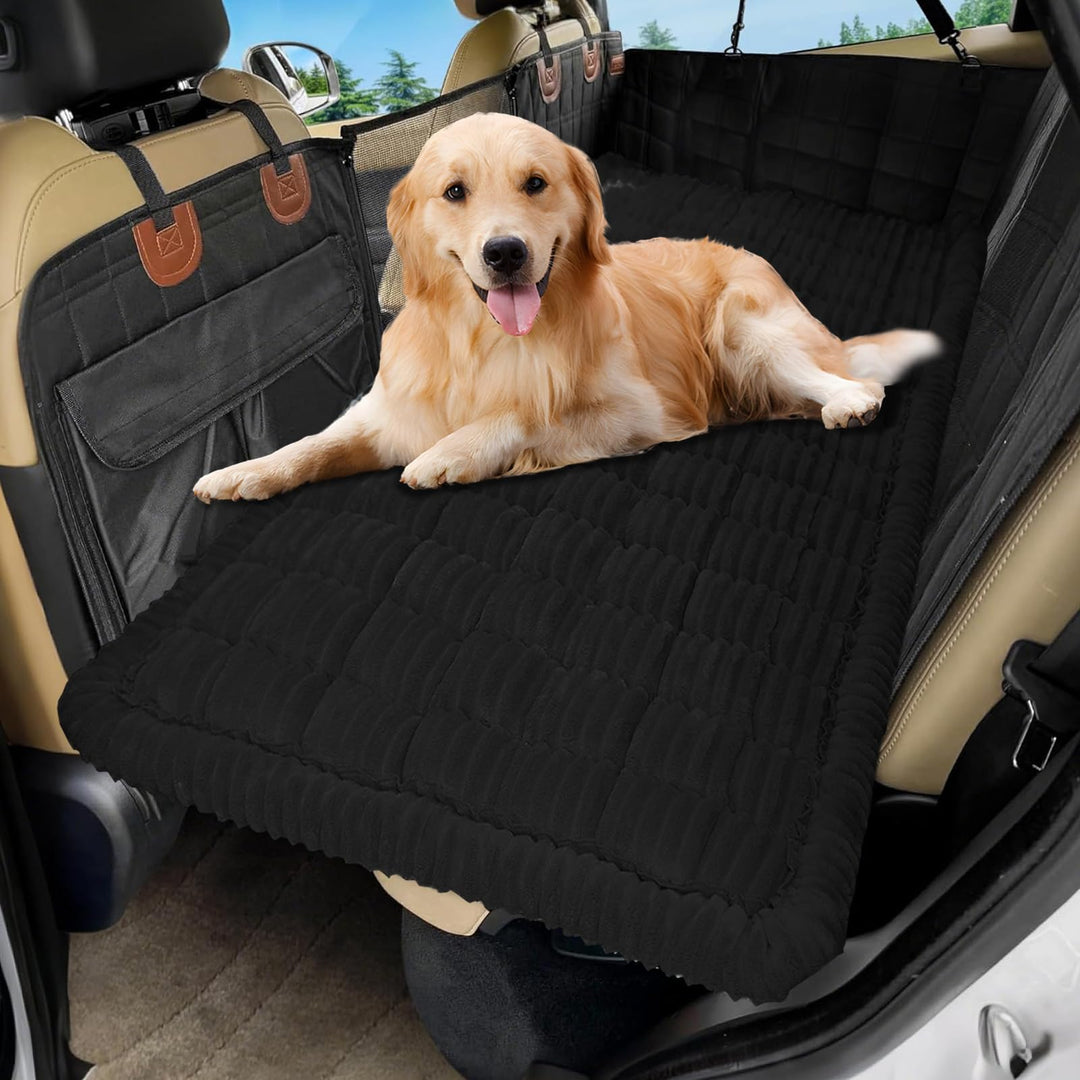 Chingcoo Hundeschutz Rückbank fürs Auto, 62×137 cm rutschfeste &amp; Kratzfeste Hundedecke Auto, Wasserd