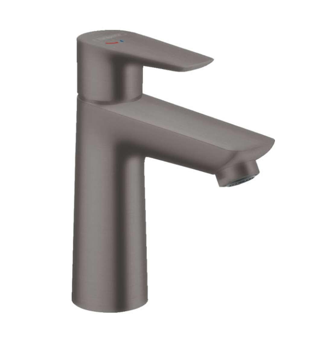 hansgrohe Wasserhahn Talis E CoolStart (wassersparende Armatur mit hohem Auslauf 110mm, Zugstangen-