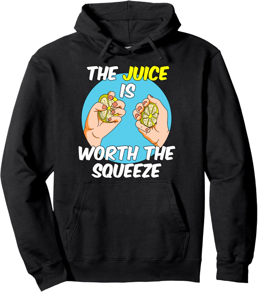 Liebst du Zitronensaft? Süsse kalte Erfrischung Smoothie Pullover Hoodie