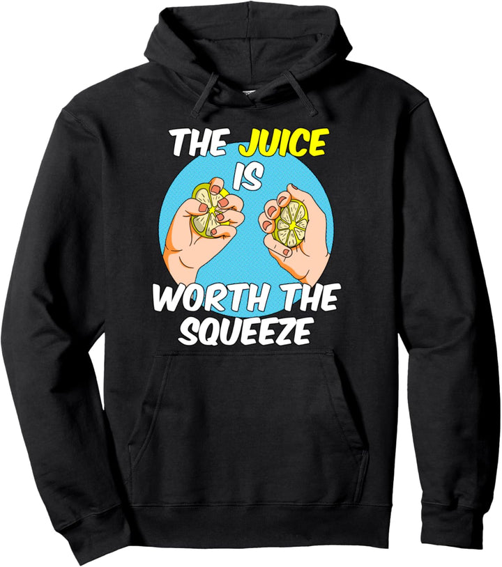 Liebst du Zitronensaft? Süsse kalte Erfrischung Smoothie Pullover Hoodie