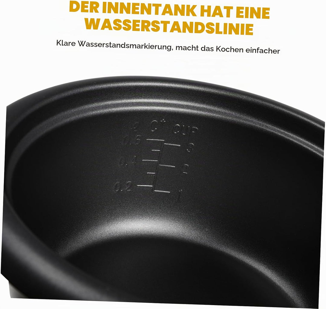 Homoyoyo Ersatztopf Für Reiskocher 1-8L - Antihaft Innentopf Für Reiskocher Langlebiges Kochgeschirr