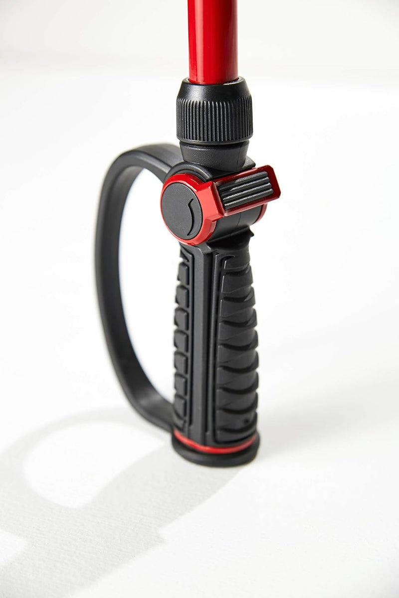 Orbit 58995 Pro Flo Bewässerungsstab mit Daumenkontrolle, 7 Muster, 35,6 cm, Rot, Schwarz Multipatte
