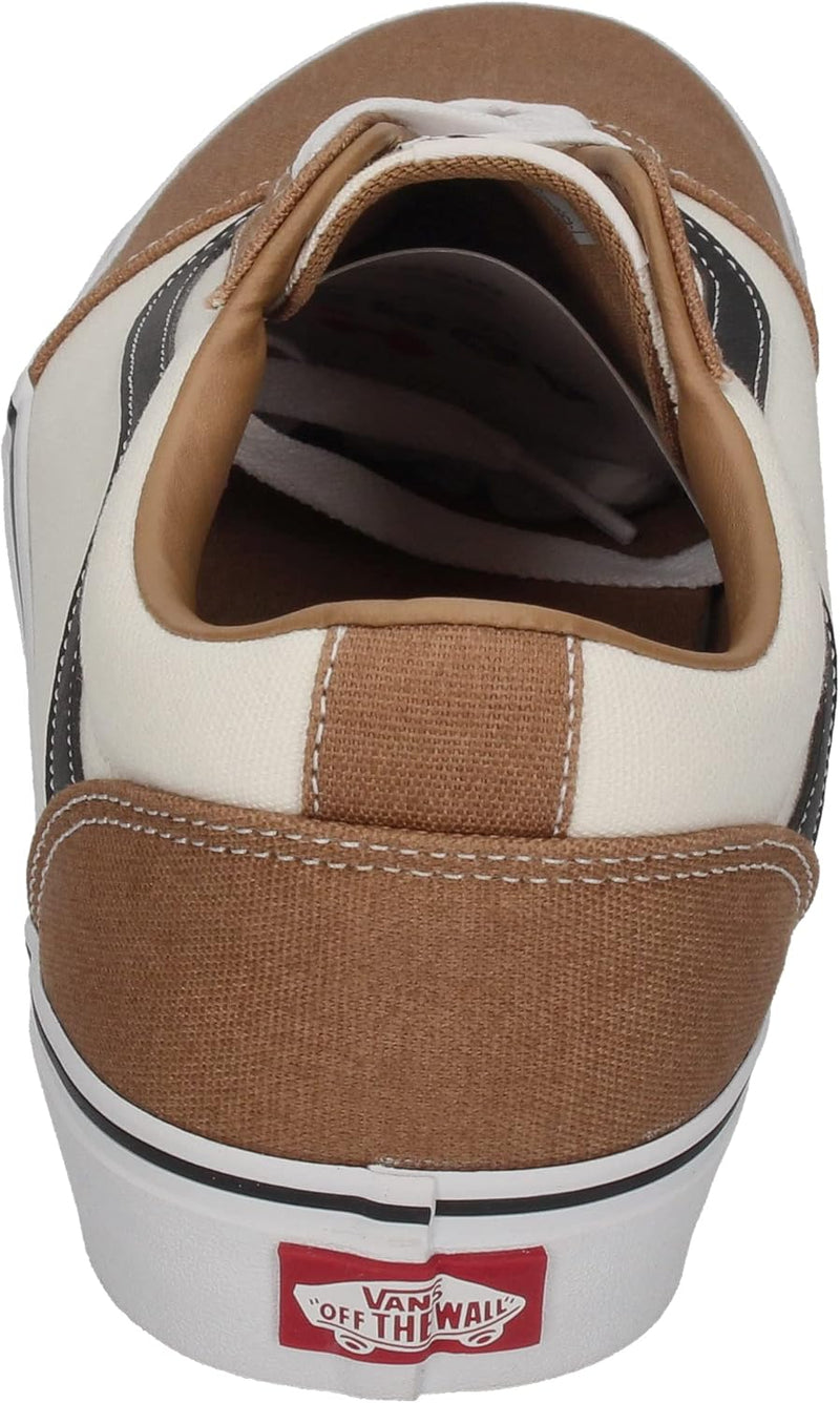 Vans Herren WardSneaker 40 EU Retro Canvas Light Brown, 40 EU Retro Canvas Light Brown