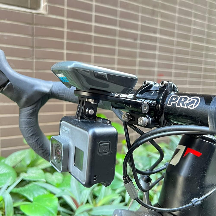 Cestbon Fronthalterung, kompatibel mit Garmin Edge Wahoo Elemnt Bryton Stages Hammerhead, verstellba