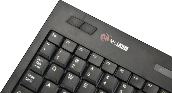 MCSaite Wired Trackball Tastatur mit Tastatur und Roll Maus Combo - 11.8x7.5x1.4 Zoll nach - für PC