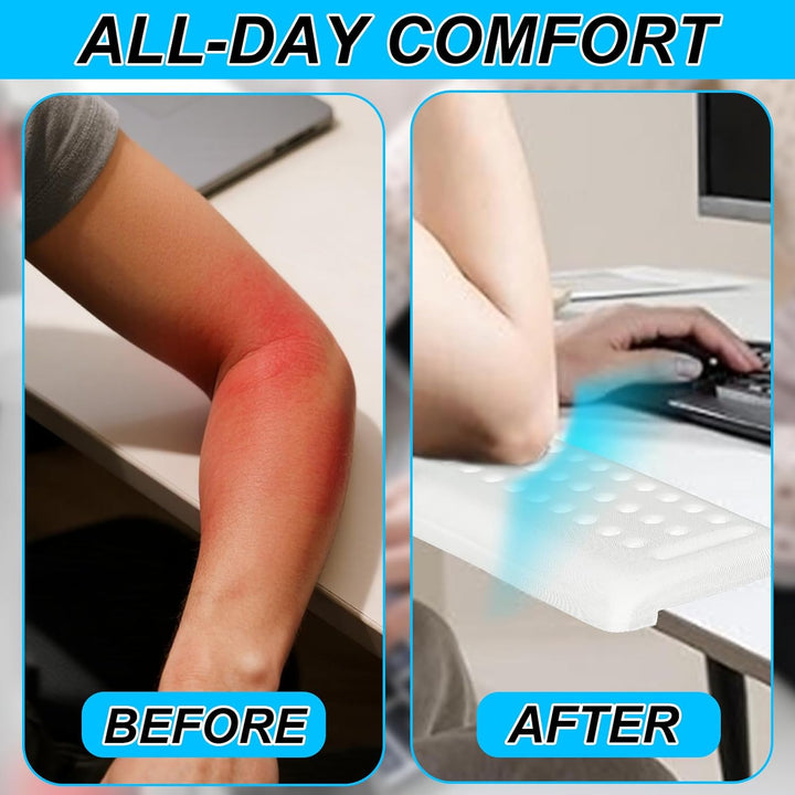 2stk L-Förmige Handgelenk Ellbogen Polster, Ergonomische Memory Schaumstoff Polsterung Separate Desi