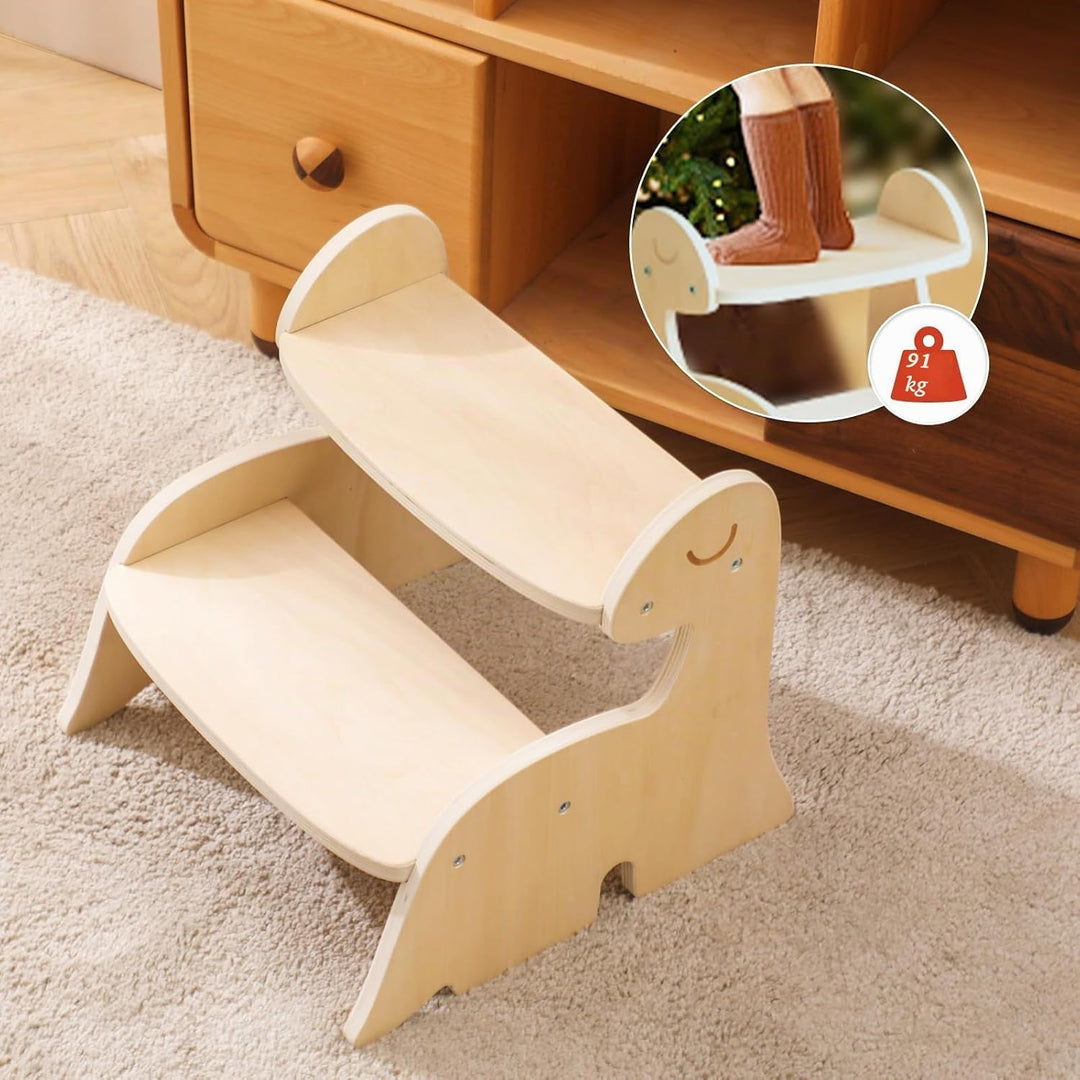 Promise Babe Tritthocker Kinder Holz Lernturm Montessori Holz Lernturm Für Kinder Dinosaur Baby Trit